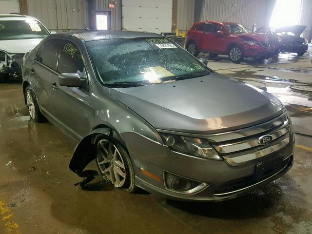 3FAHP0CGXBR346315 - 2011 FORD FUSION SEL GRAY photo 1