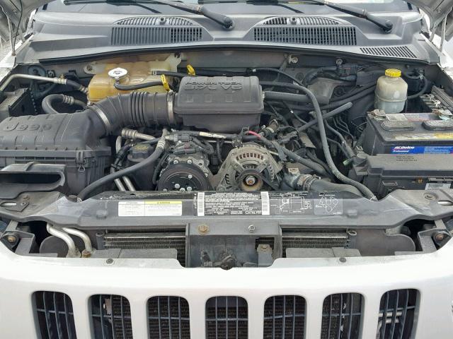 1J4GL48K62W353775 - 2002 JEEP LIBERTY SP SILVER photo 7