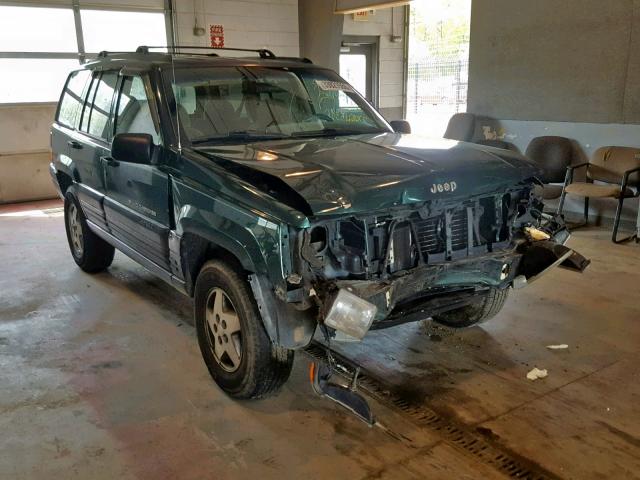 1J4GZ58Y2TC381553 - 1996 JEEP GRAND CHER GREEN photo 1