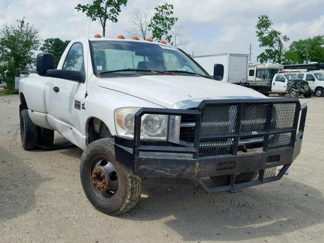 3D7MX46C47G718202 - 2007 DODGE RAM 3500 S WHITE photo 1