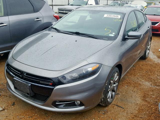 1C3CDFBAXDD339572 - 2013 DODGE DART SXT BLACK photo 2