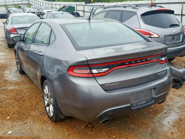 1C3CDFBAXDD339572 - 2013 DODGE DART SXT BLACK photo 3