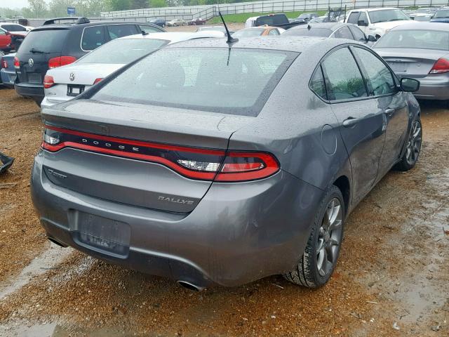 1C3CDFBAXDD339572 - 2013 DODGE DART SXT BLACK photo 4