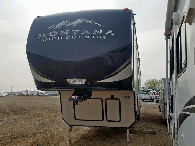 4YDF37020HA740436 - 2017 KEYSTONE MONTANA BROWN photo 2
