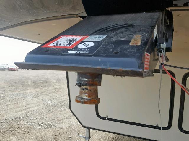 4YDF37020HA740436 - 2017 KEYSTONE MONTANA BROWN photo 8