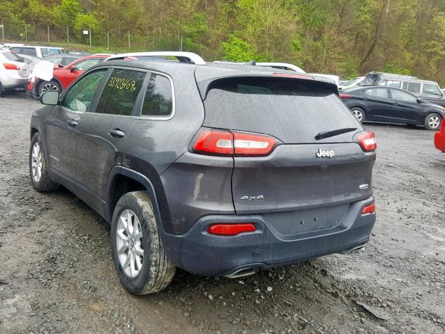 1C4PJMCSXGW236694 - 2016 JEEP CHEROKEE L GRAY photo 3