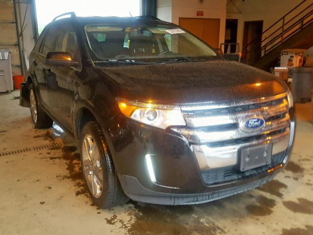 2FMDK4KC4DBB87463 - 2013 FORD EDGE LIMIT BLACK photo 1