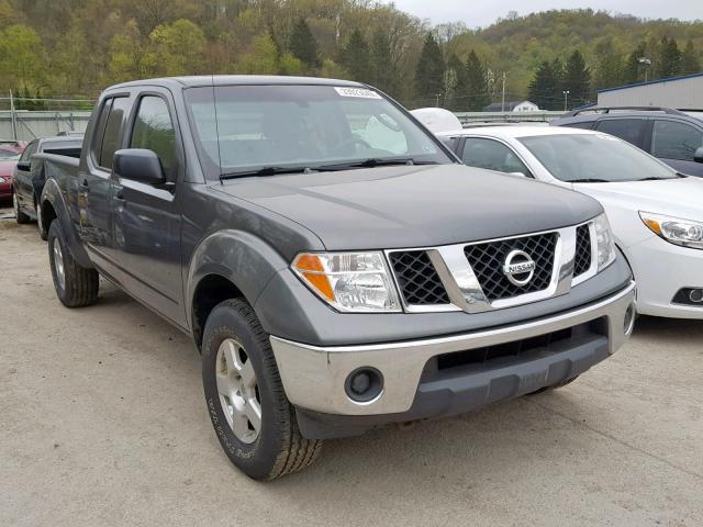 1N6AD09W57C455657 - 2007 NISSAN FRONTIER C GRAY photo 1