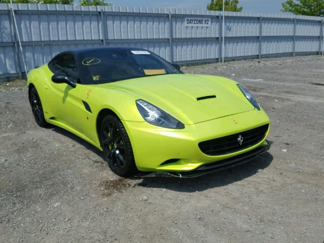 ZFF65LHA4A0171637 - 2010 FERRARI CALIFORNIA GREEN photo 1