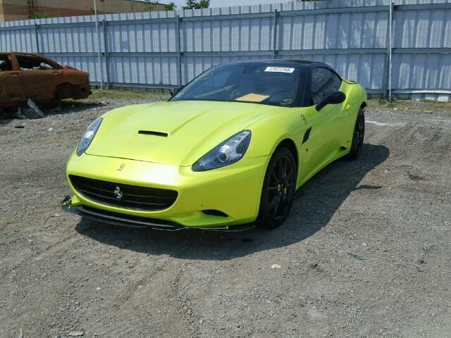 ZFF65LHA4A0171637 - 2010 FERRARI CALIFORNIA GREEN photo 2