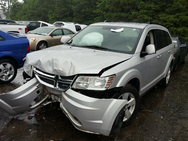 3D4PG1FG7BT525165 - 2011 DODGE JOURNEY MA SILVER photo 2