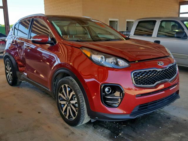 KNDPN3AC0H7178620 - 2017 KIA SPORTAGE E RED photo 1