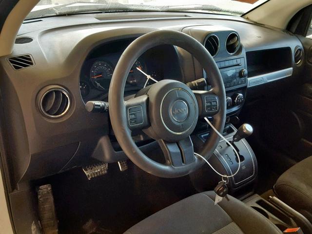 1C4NJCBA8ED547687 - 2014 JEEP COMPASS SP Ақ фото 9