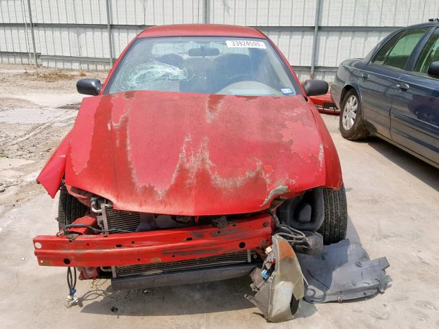 1G1JF52F357102076 - 2005 CHEVROLET CAVALIER L RED photo 10