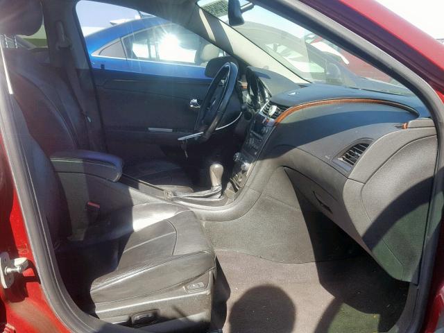1G1ZE5E7XAF158087 - 2010 CHEVROLET MALIBU LTZ 红色 照片 5