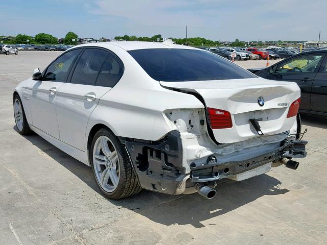 WBA5B1C50FD918469 - 2015 BMW 535 I WHITE photo 3