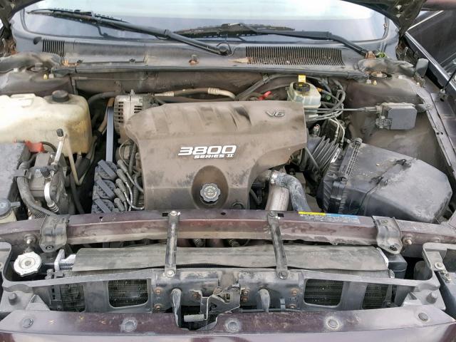 1G4HP54K114179680 - 2001 BUICK LESABRE CU BROWN photo 7