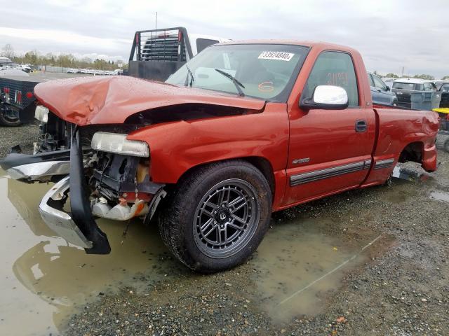 1GCEC14TX1Z171584 - 2001 CHEVROLET SILVERADO C1500  photo 2