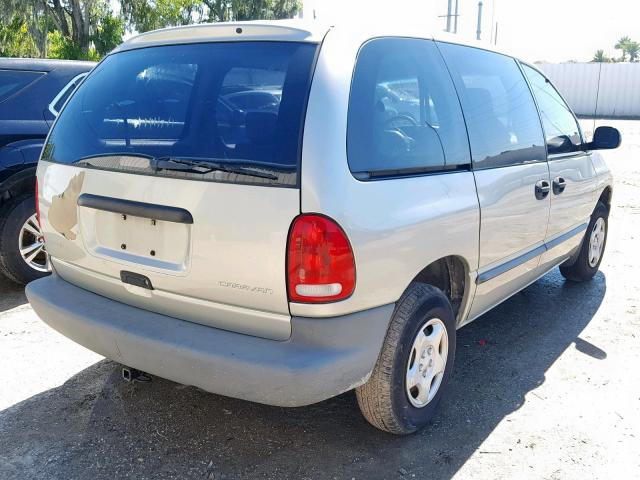 2B4GP2531YR827173 - 2000 DODGE CARAVAN SILVER photo 4