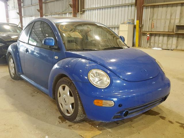 3VWCA21C8YM494130 - 2000 VOLKSWAGEN NEW BEETLE ლურჯი ფოტო 1