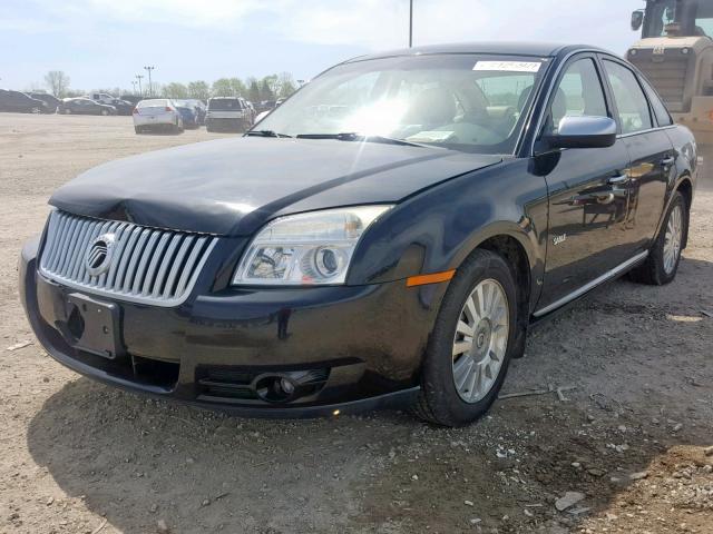 1MEHM40W98G622133 - 2008 MERCURY SABLE LUXU BLACK photo 2