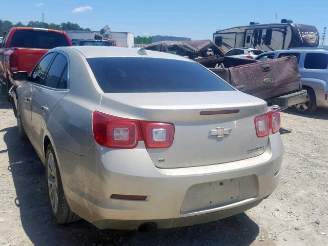 1G11H5SL4EF251859 - 2014 CHEVROLET MALIBU LTZ 棕色 照片 3