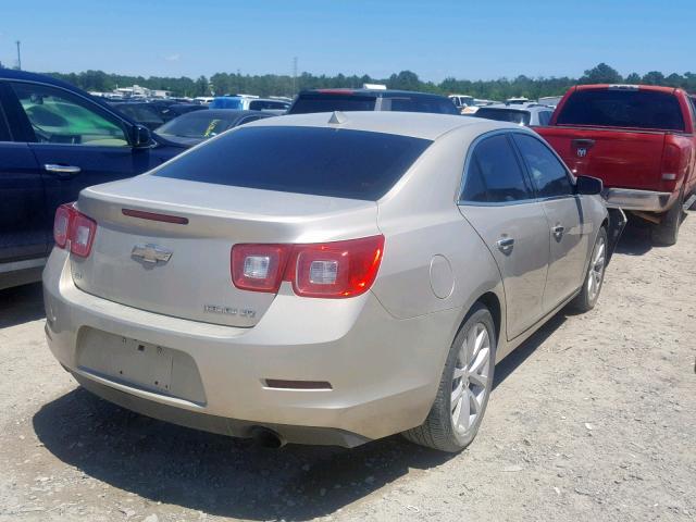 1G11H5SL4EF251859 - 2014 CHEVROLET MALIBU LTZ 棕色 照片 4