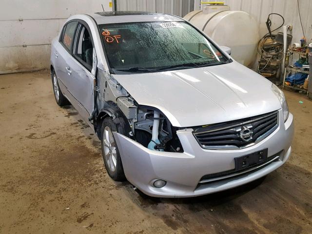 3N1AB6AP5AL689988 - 2010 NISSAN SENTRA 2.0 SILVER photo 1