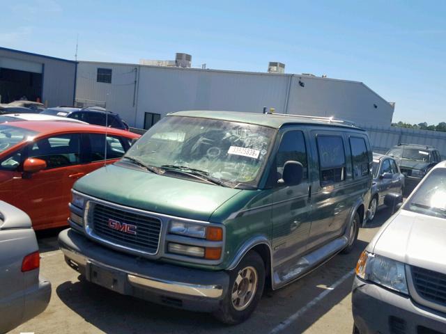 1GDFG15R2X1006997 - 1999 GMC SAVANA RV GREEN photo 2