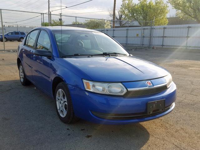 1G8AJ52F54Z199462 - 2004 SATURN ION LEVEL BLUE photo 1