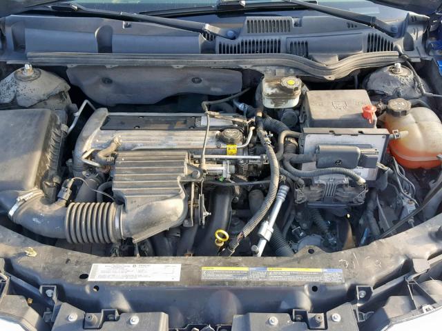 1G8AJ52F54Z199462 - 2004 SATURN ION LEVEL BLUE photo 7