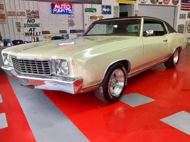 1H57H2B678259 - 1972 CHEVROLET MONTECARLO CREAM photo 9