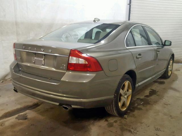 YV1AH992191093232 - 2009 VOLVO S80 T6 GREEN photo 4