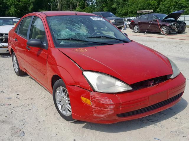 1FAFP3839YW402328 - 2000 FORD FOCUS ZTS RED photo 1