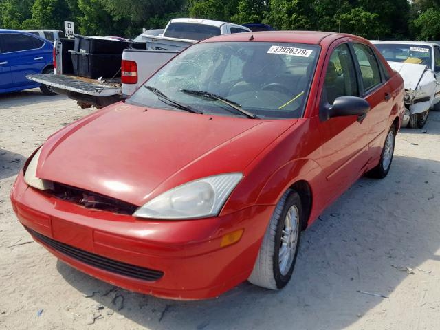 1FAFP3839YW402328 - 2000 FORD FOCUS ZTS RED photo 2