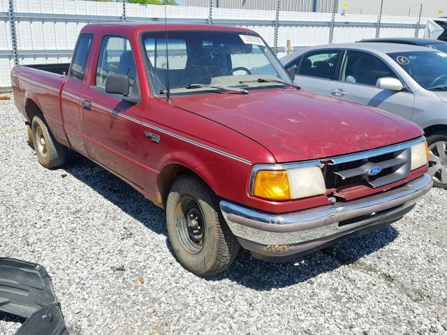 1FTCR14X9PTA25990 - 1993 FORD RANGER SUP RED photo 1