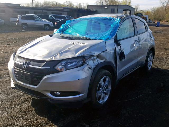 3CZRU6H54GM754762 - 2016 HONDA HR-V EX SILVER photo 2