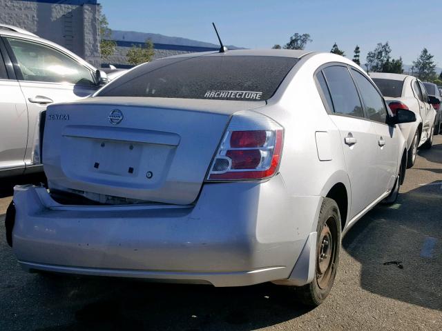 3N1AB61E59L630112 - 2009 NISSAN SENTRA 2.0 SILVER photo 4