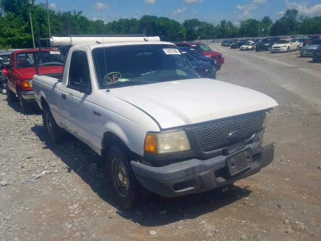 1FTYR10D02PB44319 - 2002 FORD RANGER WHITE photo 1