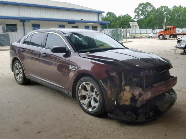 1FAHP2EW6AG120004 - 2010 FORD TAURUS SEL MAROON photo 1