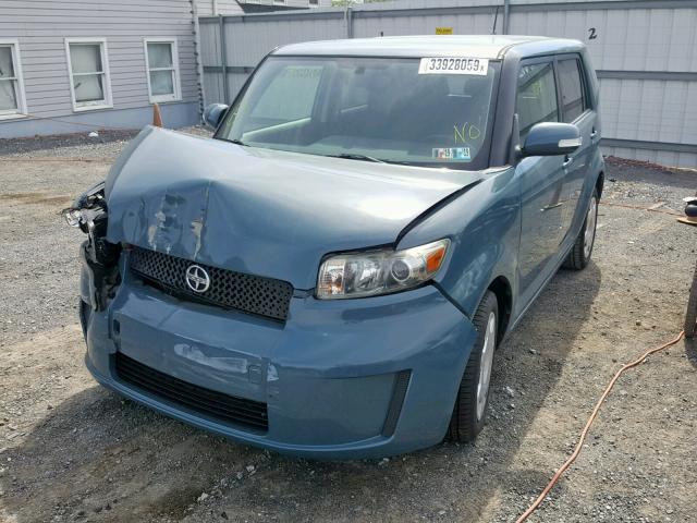 JTLKE50E081059076 - 2008 TOYOTA SCION XB 蓝色 照片 2