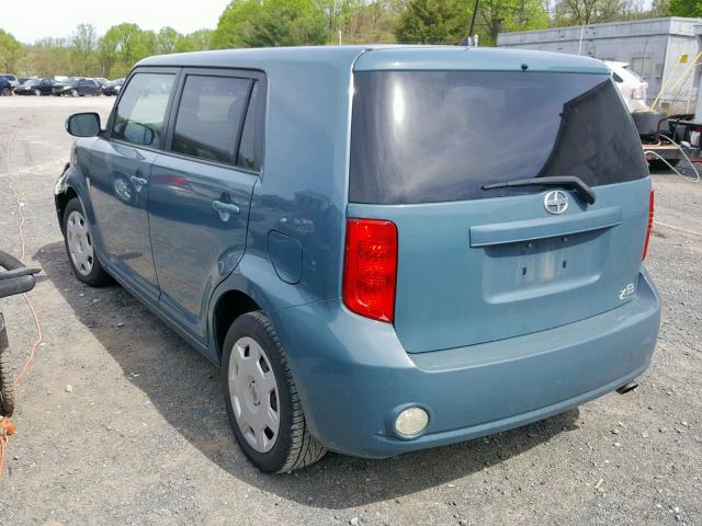 JTLKE50E081059076 - 2008 TOYOTA SCION XB 蓝色 照片 3