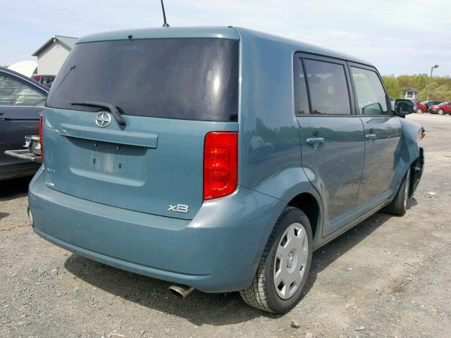 JTLKE50E081059076 - 2008 TOYOTA SCION XB 蓝色 照片 4