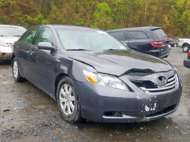 4T1BB46K38U051317 - 2008 TOYOTA CAMRY HYBR GRAY photo 1