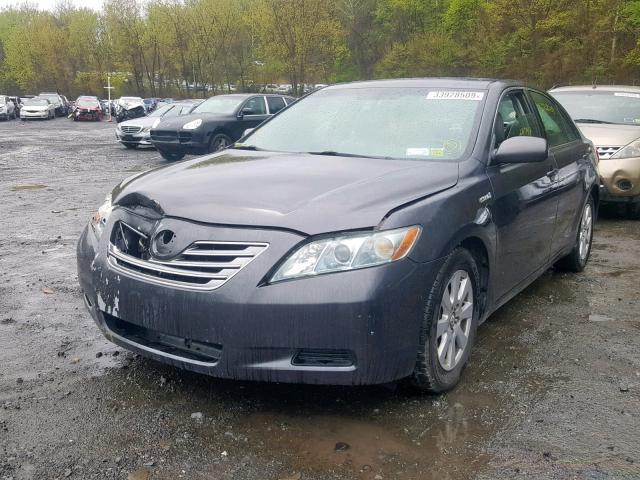 4T1BB46K38U051317 - 2008 TOYOTA CAMRY HYBR GRAY photo 2