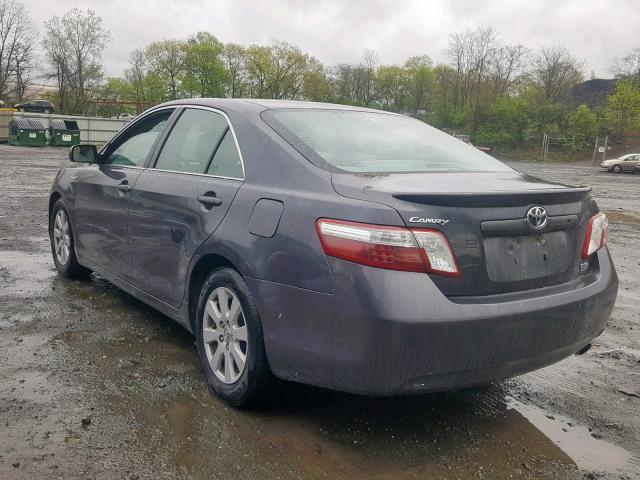 4T1BB46K38U051317 - 2008 TOYOTA CAMRY HYBR GRAY photo 3