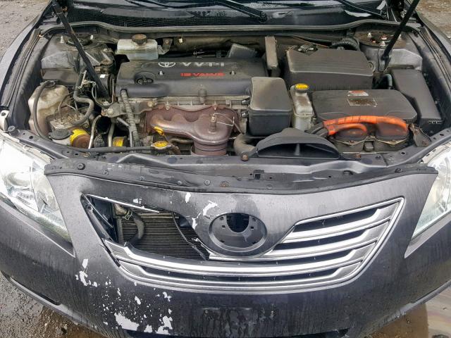 4T1BB46K38U051317 - 2008 TOYOTA CAMRY HYBR GRAY photo 7