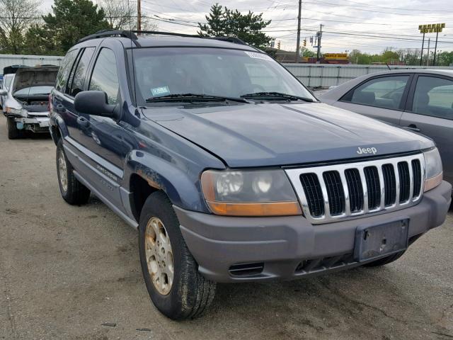 1J4GW48S81C515008 - 2001 JEEP GRAND CHER BLUE photo 1