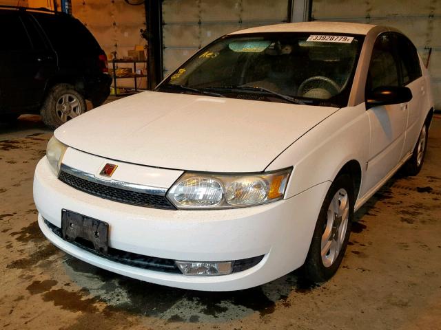 1G8AL52F13Z116120 - 2003 SATURN ION LEVEL WHITE photo 2