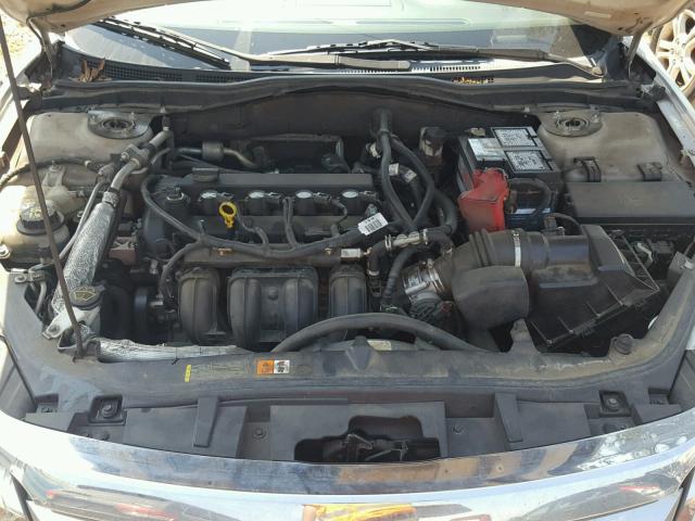 3FAHP0GA9AR252477 - 2010 FORD FUSION S SILVER photo 7